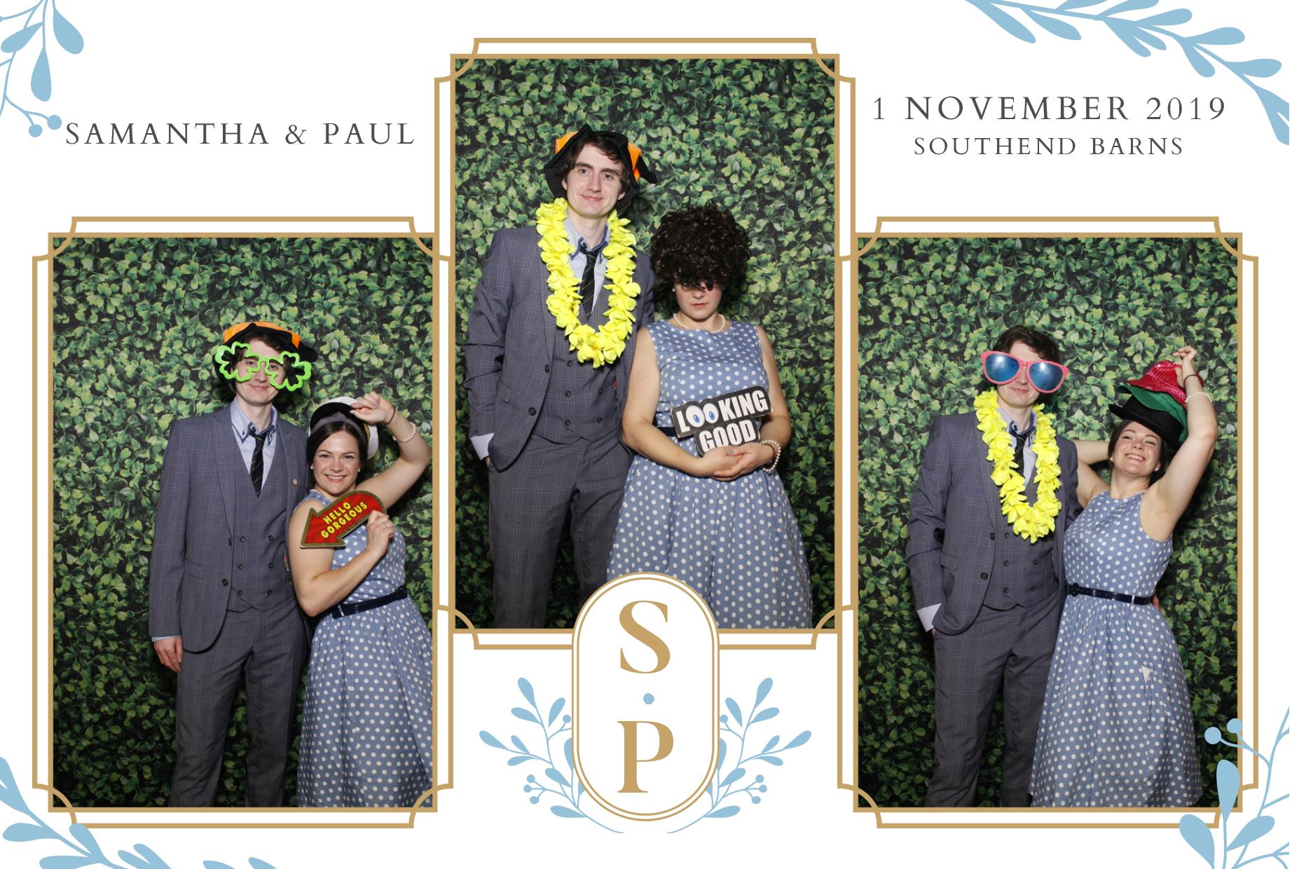 Paul and Samantha's Wedding | View more photos from the event at gallery.myphotoboothexperience.co.uk/u/MyPhotoBoothExperienceLtd/Paul-and-Samanthas-Wedding